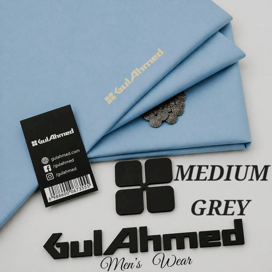 Gull Ahmed Cotton | Mid Grey