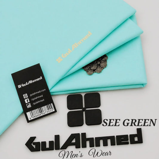 Gull Ahmed Cotton | Sea Green