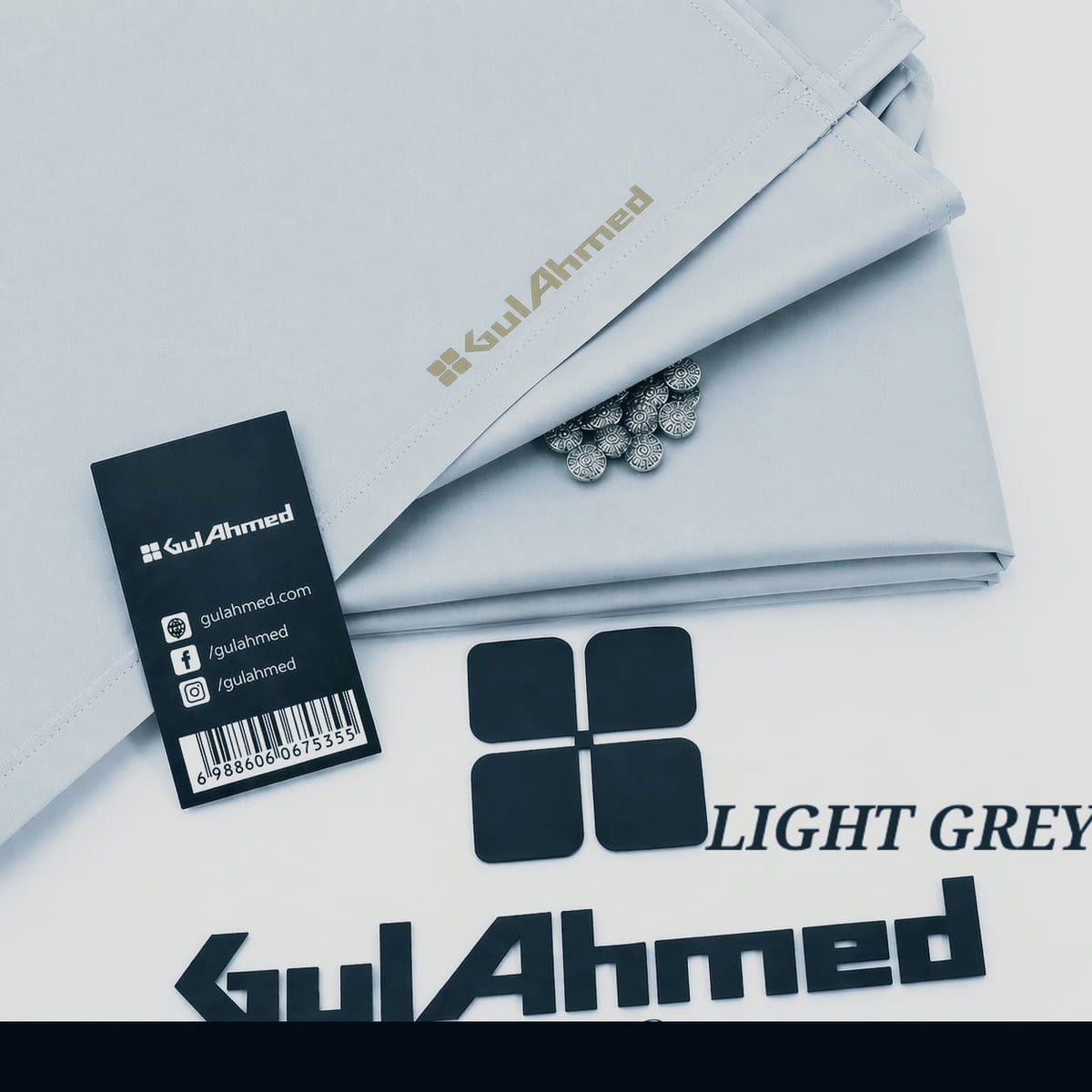 Gull Ahmed Cotton | Light Grey