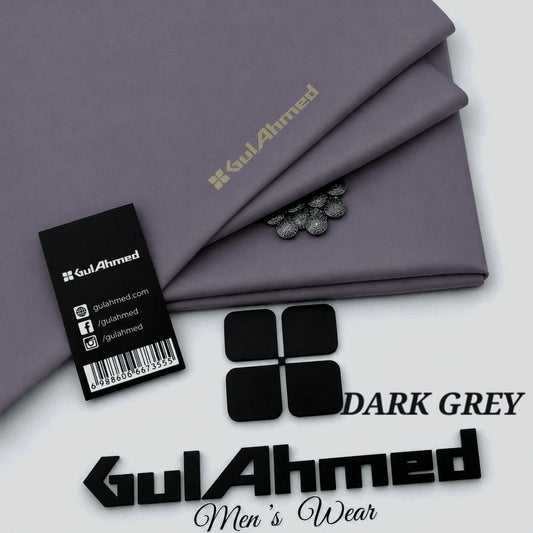 Gull Ahmed Cotton | Dark Grey