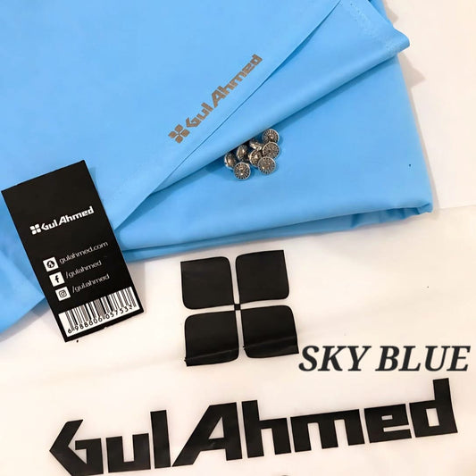 Gull Ahmed Cotton | Sky Blue