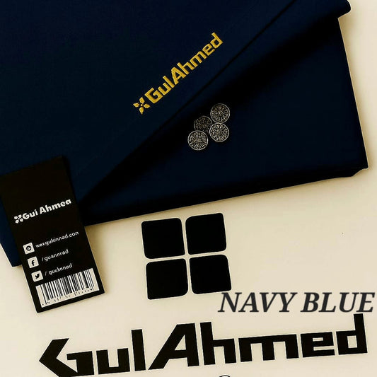 Gull Ahmed Cotton | Navy Blue