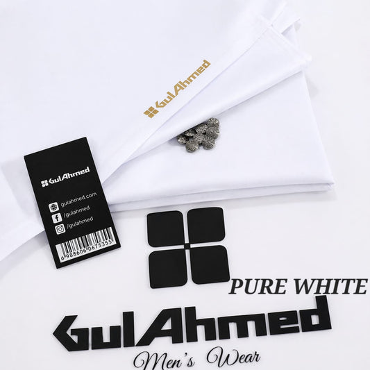 Gull Ahmed Cotton | Pure White